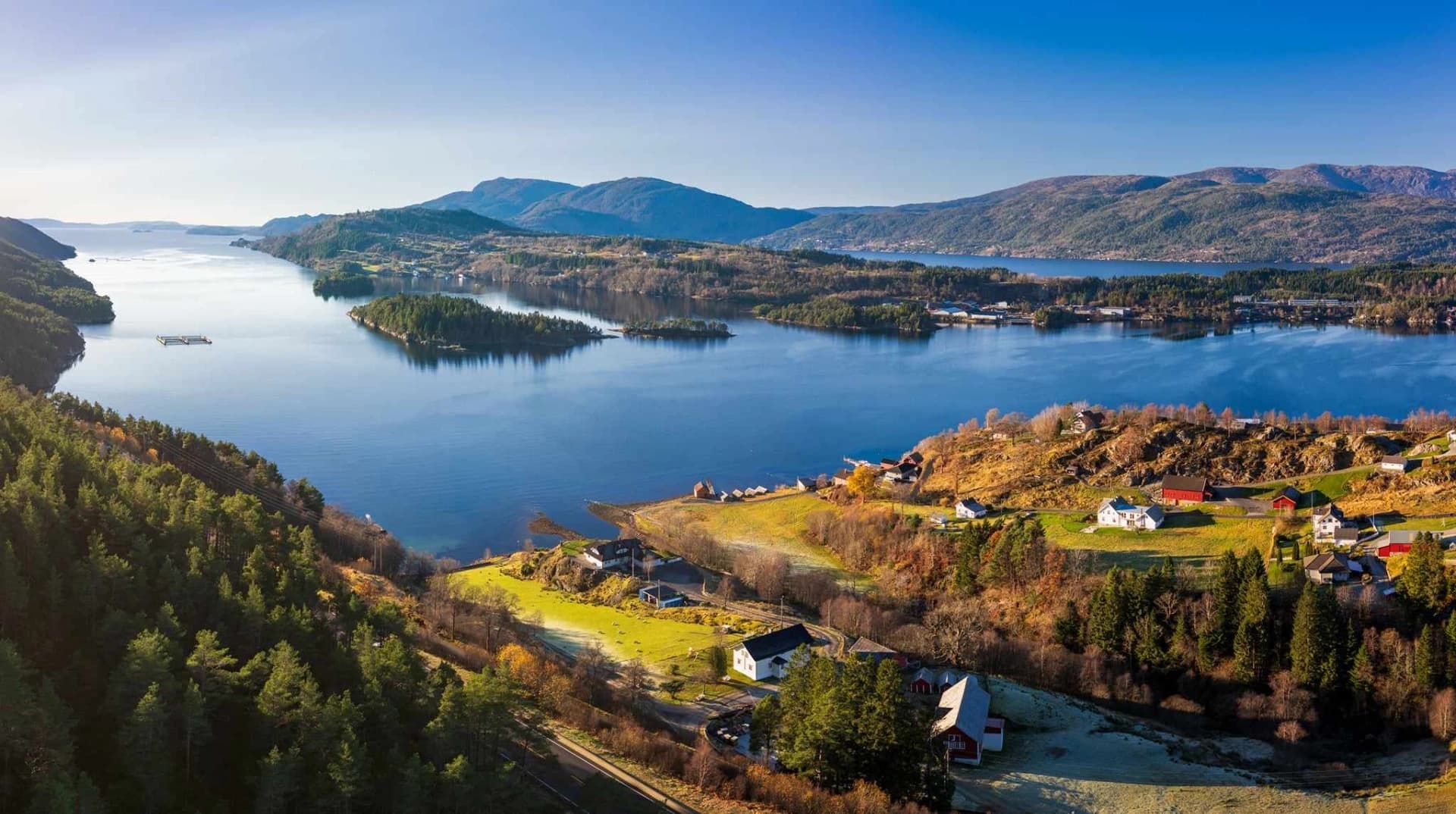 Bobilparkering - Opplev naturen ved fjorden